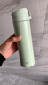 富光保温杯大容量轻量水杯男女学生316不锈钢车载弹盖杯年货礼品定制 庭芜绿【316不锈钢+滤网】500ml 实拍图
