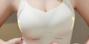 美德乐（Medela）7D线雕承托无痕哺乳文胸孕期防外扩孕妇喂奶内衣聚拢防下垂胸罩 高级灰（国标A类） L码【38-40码建议】 实拍图