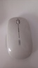 英菲克（INPHIC）M1二代无线蓝牙鼠标可充电办公轻音电量显示便携人体工学三模适用苹果惠普华为笔记本电脑ipad通用 【100%右手选这个+侧翼指托+光面】拿铁杏 实拍图