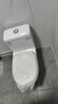 松鲸 卫浴家用马桶坐便器大冲力超漩虹吸式静音连体座便器小户型马桶 升级款【超大冲力】400坑距 实拍图