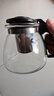 【京东物流】茶壶套装大容量玻璃茶杯带滤网耐高温茶具 1000ml泡茶壶 实拍图