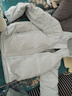 鸭鸭（YAYA）羽绒服女2025最新款冬季小个子显瘦蓄热加厚保暖云感泡芙韩版外套 冰川蓝色 XL (建议140-155斤) 实拍图