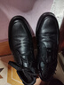 红蜻蜓新款真皮皮鞋男保暖牛皮轻便加绒商务休闲皮鞋WJA332201H黑色41 实拍图