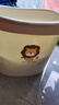 婧麒（JOYNCLEON）婴儿洗澡盆宝宝浴盆儿童洗澡桶家用坐躺大号小孩泡澡游泳桶男 象牙黄【凯撒狮】0-7岁【带排水 实拍图
