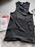 浪莎粗螺纹背心男100%纯棉修身全棉跨栏打底汗衫运动训练美式紧身健身 ·【1灰1黑】· 纯棉粗螺纹 3XL /185：修身版型建议选大一码 实拍图