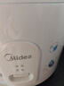 美的（Midea） 微压电饭煲 精铸发热盘大容量简单易控 黑晶内胆家用迷你小电饭锅 1-2-3-5-8人家用商用 4升款 4L 2-6人用 实拍图