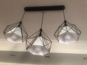 雷士（NVC） 餐厅灯 北欧灯具 铁艺吧台餐吊灯 工业风现代简约创意灯具餐厅灯 北欧3头餐吊灯【带5瓦白光光源】 实拍图
