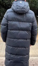 准者（RIGORER）长款羽绒服男2026春季新款连帽保暖防风加厚运动户外休闲情侣外套 纯正黑 XS (160) 实拍图