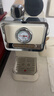 美的（Midea）【圣诞礼物】云朵奶泡半自动意式咖啡机家用可视泵压式奶泡机萃取一体机磨豆机复古花式奶咖KFE08 实拍图