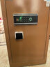 虎牌保险柜家用防搬走保险箱办公室小型隐藏式家庭指纹密码箱智能全钢防盗大型保管箱财务专用2026新款 高75cm-咖色-实心锁栓 密码+指纹款-实用 实拍图