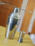 CLITON304不锈钢调酒器 奶茶店手打柠檬神器鸡尾酒手摇雪克杯壶4件套装 实拍图