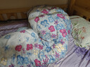 水星家纺被子冬季被子被芯纤维被褥约4.1斤150*210cm粉 实拍图