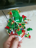 乖明星新年礼物儿童玩具男孩女孩生日礼兼容乐高积木拼装圣诞树八音乐盒 实拍图