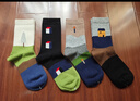 PRIMEET派米袜子男秋季7A抗菌撞色短袜男士情侣日系男袜新疆棉袜 实拍图