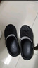 海澜之家HLA凉鞋男士户外洞洞鞋沙滩拖鞋HAALXM2DBK047 黑色42/43(双码) 实拍图