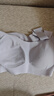 ubras虞书欣同款无尺码内衣女无痕隐形3A抗菌无钢圈文胸罩柔灰紫常规版 实拍图