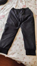 鸭鸭（YAYA）90鹅绒裤羽绒裤男冬季男女情侣同款保暖加厚加绒裤直筒男士裤子 实拍图