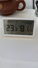 得力（deli） 温度计壁挂电子温湿度计室内家用数显高精度精准婴儿房温度表 白色 带时间+日历+体感 实拍图