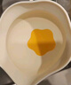 COOKSS婴儿蛋花辅食碗新生儿喂水喂奶训练吃饭硅胶吸盘碗宝宝餐盘 实拍图