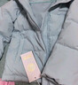 波司登（BOSIDENG）25年新款羽绒服90绒女短款连帽保暖防风修身加厚外套B250245112XS 净水蓝|5981-欧若风 L 170/92A 体重约140-150斤 实拍图