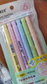 宝克（BAOKE）MP4914 潮汕元素双头荧光笔 可视窗划重点标记笔 学生手账笔涂鸦绘画笔 ‘鸿运当头’ 5支/盒 实拍图
