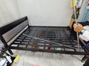 亿鉴【包邮到家】床铁艺床双人床架特厚铁床1.5米x2米置物软包铁架床 升级特厚-黑床架灰软包-简尾款【特价冲量】 1.5米x2米【内径2.0】店长重点推荐 实拍图