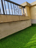 假草坪仿真人造草坪塑料绿色地毯天台阳台屋顶阳光房别墅庭院户外 2.5厘米加厚特密春草【1米宽】 1米长【人工裁剪】 实拍图