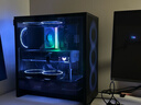 NZXT全新H5 FLOW 台式电脑机箱黑色 ATX中塔电脑主机箱台式侧透明电竞水冷游戏机箱 实拍图