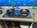 山彩好太太燃气灶天然气液化气灶煤气灶家用猛火5.2kw双灶一级能效节能省气灶具增压直喷台嵌两用厨房免开孔 上门安装【双定时五环猛火】防风聚能+不锈钢款 管道天然气12T 实拍图