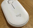 罗技（Logitech）LOGITECH PEBBLE鼠标 无线蓝牙鼠标 办公静音鼠标 女性鼠标对称鼠标 鹅卵石造型 米白色 实拍图