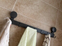 百悍浴室门后吸盘挂钩超强粘力粘钩免打孔无痕挂衣钩衣架卫生间置物架 实拍图