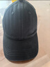 CACUSS棒球帽男四季遮阳防晒鸭舌帽女户外太阳帽百搭休闲潮流黑色帽子 实拍图