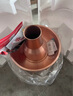 炊老爷 铜火锅碳电两用纯紫铜老式插电木炭铜锅火锅鸳鸯铜锅具涮肉暖锅 34CM遥控双味锅【6-8人】 实拍图