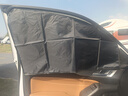 越野兵 汽车遮阳帘遮阳挡 磁性车窗窗帘防晒隔热挡侧窗遮光板 纯黑前排 实拍图