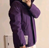 伯希和（Pelliot）【经典2.0山野】冲锋衣三合一男女秋冬户外防水防风保暖外套夹克 【女款】水晶紫 | 两件套 | 抓绒内胆 M 女 102-114斤 男116-130 实拍图