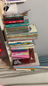 离草透明书立架子桌面书架 书夹桌上书架置物架书架四联书立隔书架立架书挡亚克力 2个装 实拍图