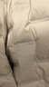 波司登25年鹅绒羽绒服女士秋冬轻薄连帽宽松短款休闲百搭保暖外套 实拍图