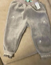 巴拉巴拉【荣信乐乐趣IP】巴拉巴拉宝宝长裤女童冬季运动裤可爱加绒保暖 晨灰20131 73 实拍图