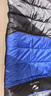 睡袋成人户外单人睡袋电热USB保暖可机洗睡袋春秋冬野营 2.5kg蓝色加宽 睡袋+1.5米延长线+充电头 实拍图
