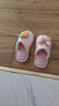科巢儿童亚麻拖鞋夏季春秋室内防滑防臭宝宝幼儿园男童女童四季居家 【升级包头款】贝纳希小兔 15 (适合脚长14cm丨1.5-2岁) 实拍图