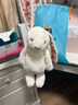 Jellycat害羞乳白色邦尼兔动物毛绒玩偶安抚玩偶娃娃新年生日礼物 花布乳白色邦尼兔（白芮） Medium 实拍图