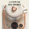 奥克斯（AUX）养生壶 煮茶壶 恒温烧水壶 电热水壶 1.8L大容量家用保温煮茶器办公室玻璃花茶壶母婴ZX-20 实拍图