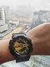 卡西欧（CASIO）手表男G-SHOCK黑金运动电子学生青少年日韩表新年礼物GA-110GB-1A 实拍图