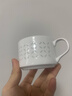 京东京造咖啡杯 景德镇玲珑陶瓷咖啡杯碟套装白瓷马克杯早餐杯子礼物150ml 实拍图