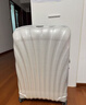 新秀丽（Samsonite）经典贝壳拉杆箱男女超轻盈旅行行李箱升级版 白色 CS2 28英寸 实拍图