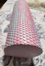 捷英飞 泡沫轴 肌肉放松按摩滚轴 健身训练普拉提瑜伽柱foam roller 粉蓝小浮点45cm 赠筋膜小球 实拍图