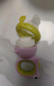 babycare婴儿果蔬食物咬咬袋硅胶宝宝吃水果辅食器婴儿牙胶4月+ 沃格粉 实拍图