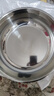 【不锈钢】和面盆厨房烘焙家用火锅盆洗菜打蛋汤锅盆醒面盆料理盆 32cm【热卖款】不锈钢 和面盆 实拍图