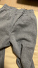 优衣库合作款男女装宽松运动长裤休闲裤卫裤常规款479854 479854/05天灰色 XS 实拍图