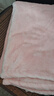 法兰绒毯单人毛毯毛巾被盖毯垫小被子午休办公室宿舍披肩毯铺盖 100*140cm，±5cm 颜色随机 实拍图